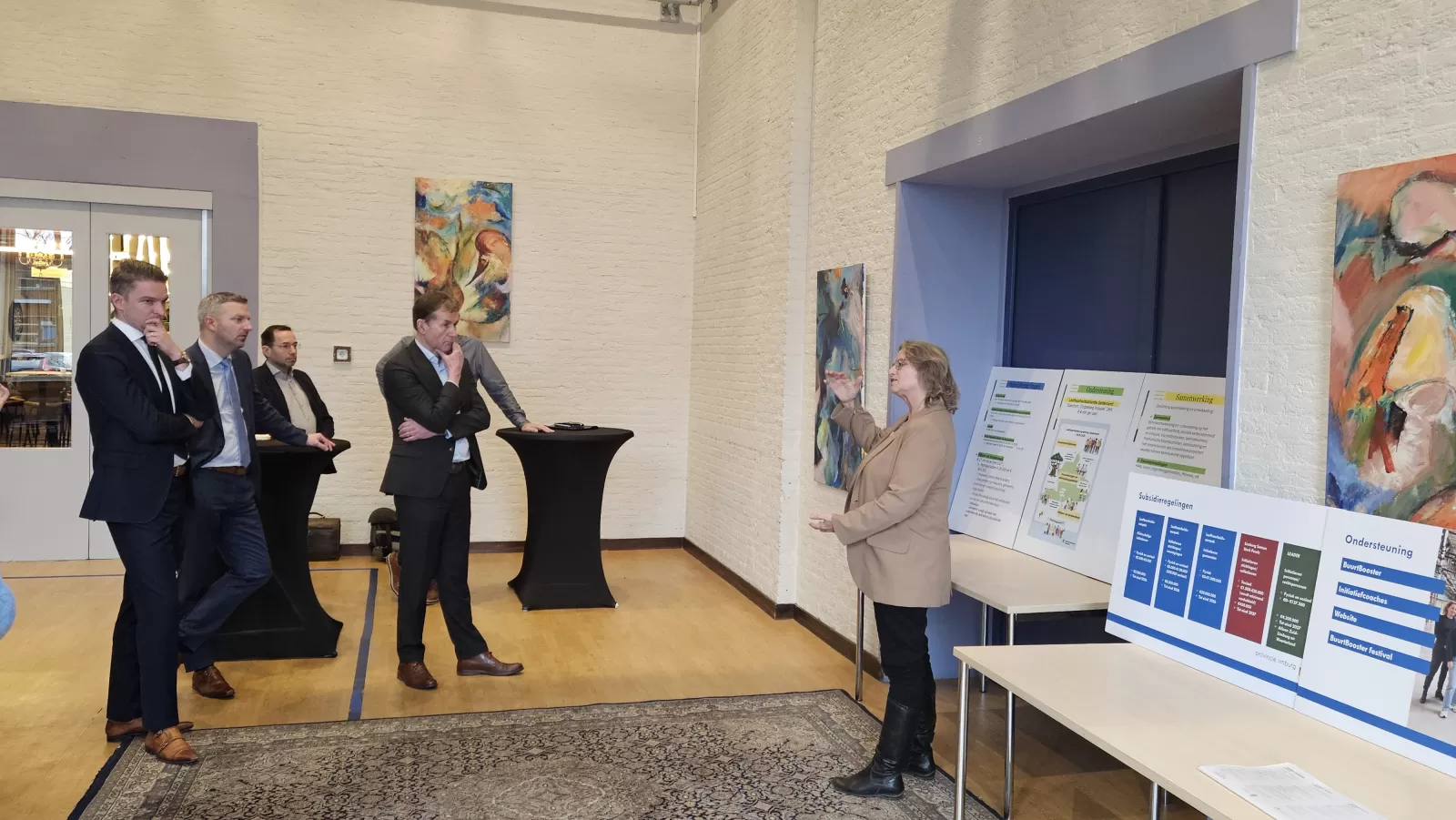 Gedeputeerden uit Limburg en Utrecht op bezoek in Provincie Gelderland