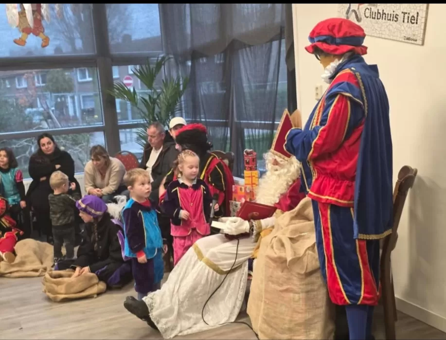 Sinterklaas bij Clubhuis Tiel