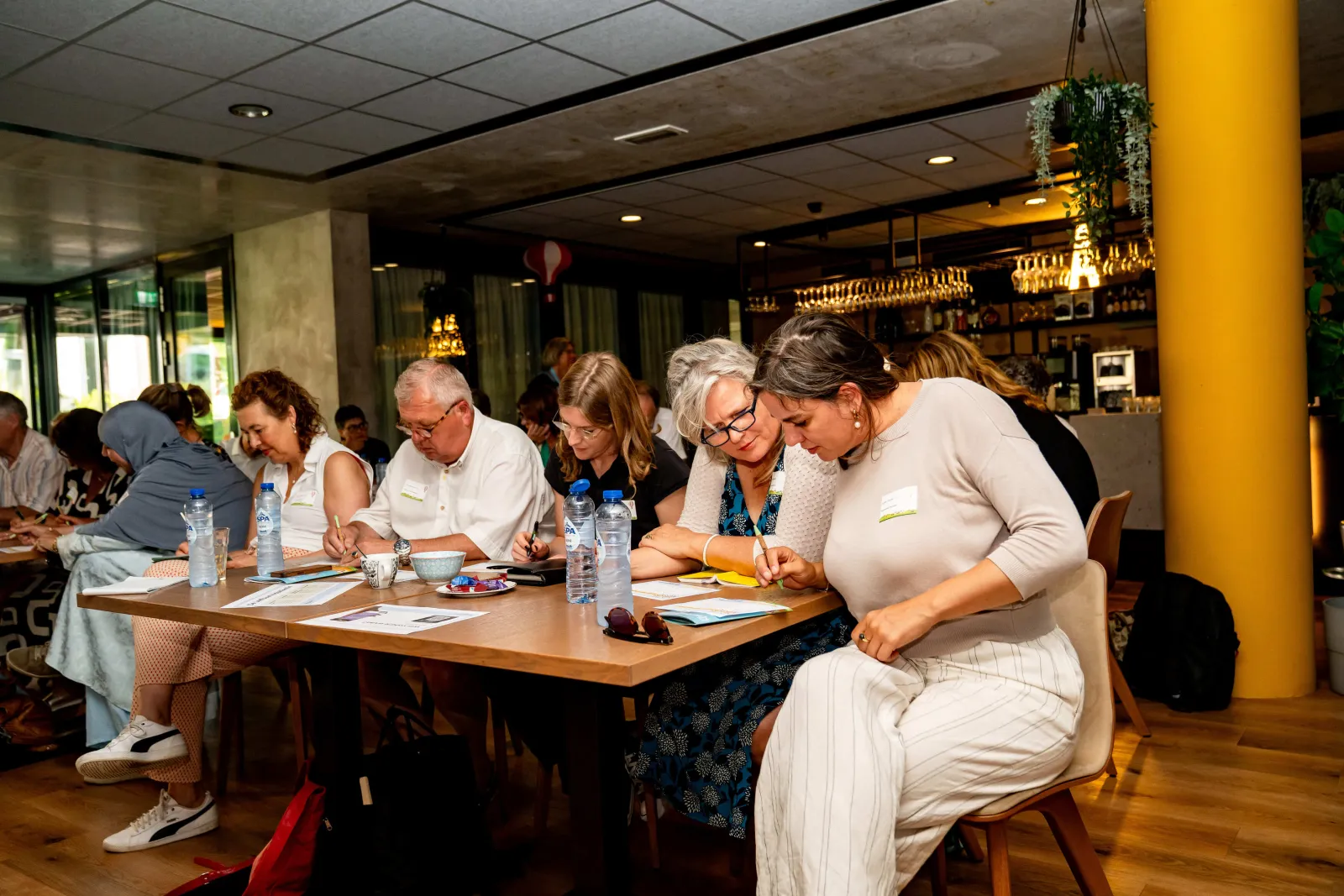 Workshop tijdens het Zomercongres