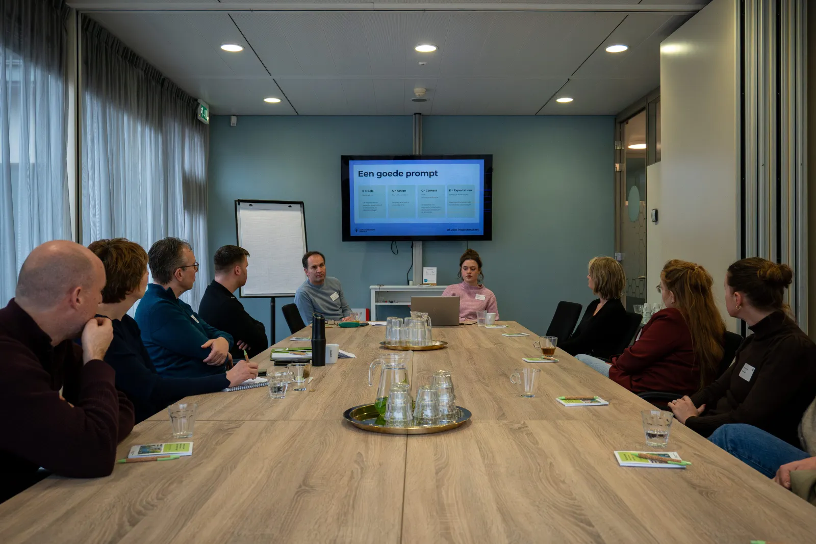 Workshop tijdens AI voor impactmakers